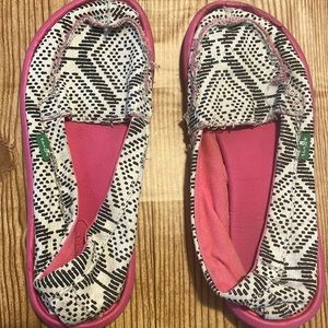 Girls Sanuk Slip On Shoes